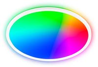 B.K.Licht BRILONER Slim LED Plafonniere - Dimbaar - CCT & RGBIC - Wit - Ø42cm