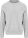 Just Hoods Graduate Heavyweight Sweat Heather Grey maat S