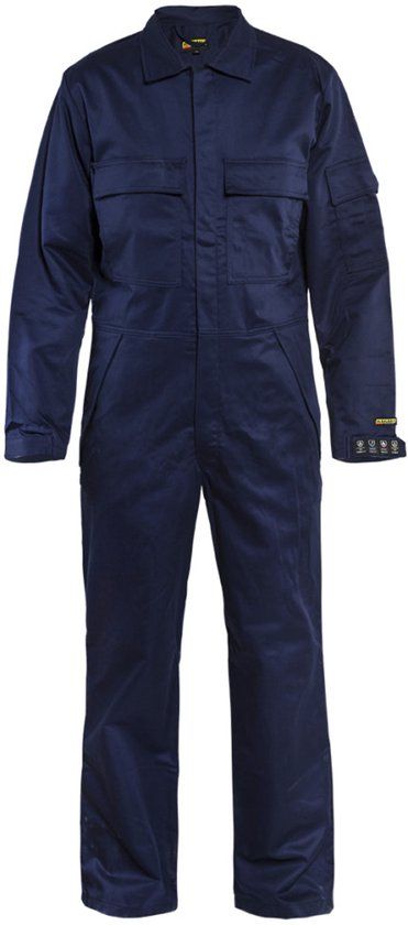 Blåkläder Vlamvertragende Overall 67041516 Marineblauw Maat 48