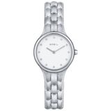 BREIL IVY Dameshorloge - Zilverkleurig Staal - Rond - Analoog - Quartz - 29mm