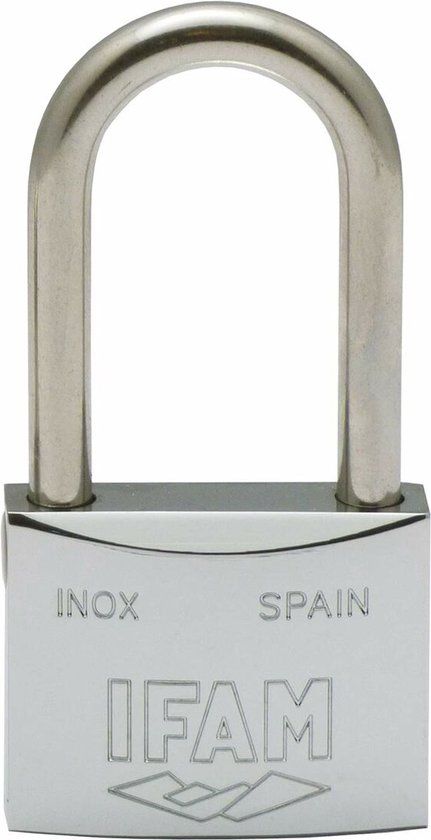 IFAM INOX 30AL Hangslot - Roestvrij staal - 3 cm