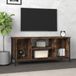 Prolenta Maison Exclusive - TV-meubel van gerookt eikenhout, 102x35x45 cm, gemaakt van houtvezel