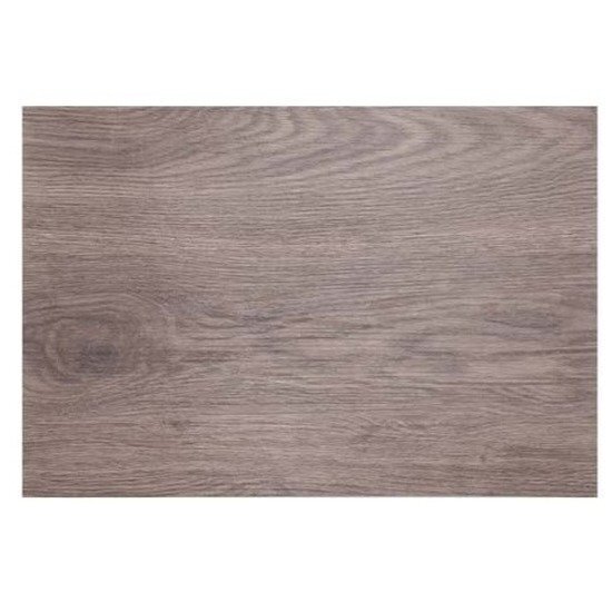 Cosy&Trendy 2x Placemat bruine hout print 45 cm - Placemats/onderleggers tafeldecoratie - Tafel dekken