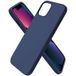 JAYM POP Achterzijde behuizing voor mobiele telefoon - vloeibaar silicone - blauw - voor Samsung Galaxy A35
