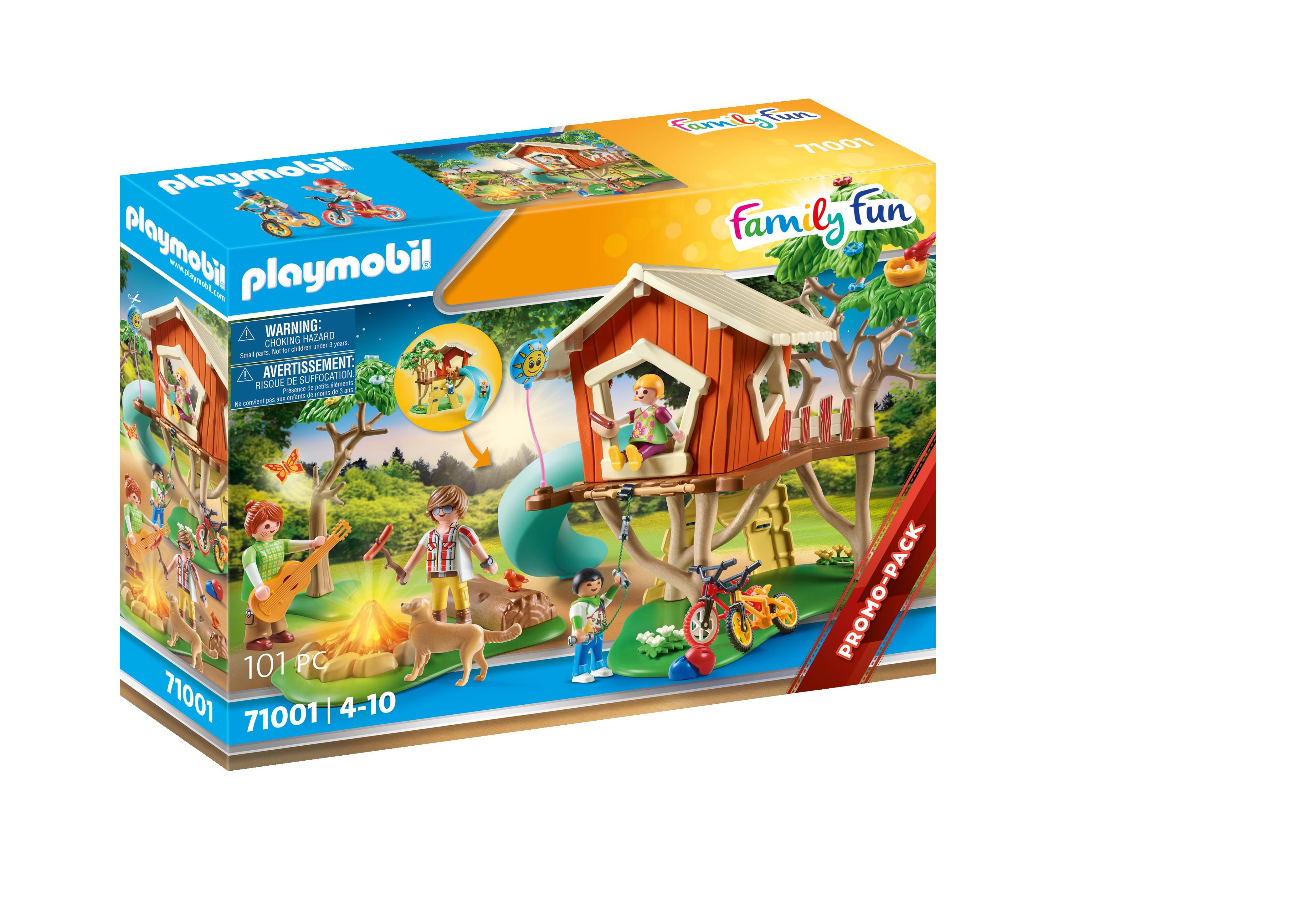 PLAYMOBIL Family Fun Avonturen boomhut met glijbaan - 71001