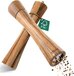 Dieux® Peper- en Zoutmolen Set - 27CM - Acacia Hout - 2 Stuks