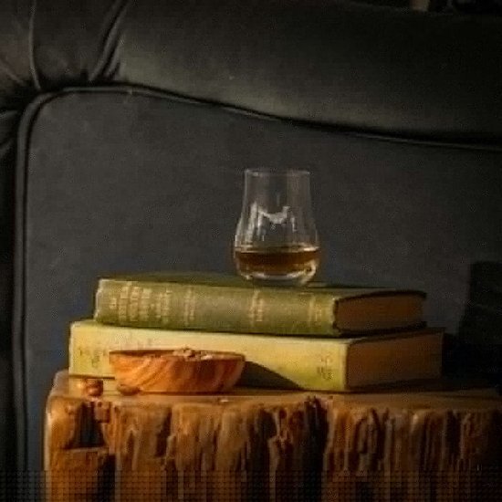 Just Slate Company Whiskyglas Proefglas Fazant - Glas - With love from Scotland