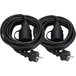 BlueBuilt Verlengkabel IP44 5m Duo Pack