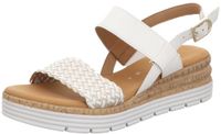 Gabor Damen Sandalette Genua in weiss
