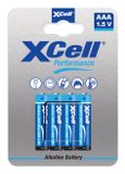 XCell AAA Alkaline Wegwerpbatterij (4 stuks)