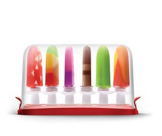 Zoku ZK104 - Ijsmachine Accessoire - Rood, Transparant