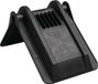 Promat/Tecwerk Protection d'angle | longueur de jambe 175 x 130 mm noir | 4 pièces/set