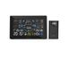 Hama 00176675 Station météo fin Noir DC/batterie Wifi