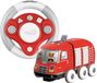 Eurekakids RC Brandweerauto - My First Afstandsbestuurbare Auto - Soft Touch Chassis - Met Stuurwiel en Eenvoudige Bediening