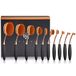 Foundation Ovale Make-up Concealer Poeder Borstel Set, Rose Golden