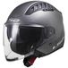 LS2, motorcycle jet helmet Copter mat titanium, XL