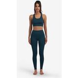 A-dam Fiona - Sport legging - Gemaakt Van Gerecycled Plastic - High Waist - Dames - Donkergroen - XS