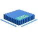 Yes4All 1,11, 1,49 of 3,34 m². FT Puzzel In elkaar grijpende gymnastiek-mat tegels voor thuissportschool, oefening EVA-schuim vloerbekleding met rand, trainingsapparatuur