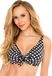 Vivisence 3203 Gestreepte Bikini Top Kwaliteit Klassieke Stijl, Polka stippen