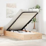 vidaXL - Bedframe - Naturel - 80 x 200 cm
