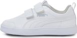 Puma Courtflex v2 V PS White-Gray Violet Größe EU 28