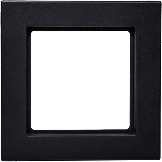 ION industries afdekraam 1-voudig V1 mat zwart | 8718836970474