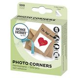 HomeHobby 1776 Fotohoeken, transparant, 10 mm