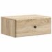 vidaXL Muurbevestigde Nachttafel Sonoma Eiken 49 x 34,5 x 20 cm