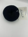 SIBEL Bun Ring Nylon Black 11cm