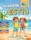 Quadern d’Estiu 4t de Primària: Activitats de repàs per a les vacances de llengua, mates, ciències i anglès per a nens i nenes de 10 anys