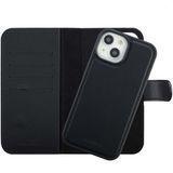 Selencia Hoesje - Geschikt voor Apple iPhone 15 - Olyn Uitneembare Bookcase geschikt voor MagSafe - Zwart