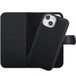 Selencia Hoesje - Geschikt voor Apple iPhone 15 - Olyn Uitneembare Bookcase geschikt voor MagSafe - Zwart