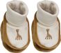 Sophie de giraf pantoufles - camel - marron - 0-3 mois