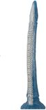 ORION Versand GmbH & Co. KG Super Long Monster Dildo 46 cm Bleu Nervures Silicone Avec Ventouse Flexible Étanche