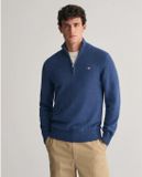 Gant Casual Cotton Half Zip Blauw Heren XL