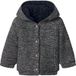 LUPILU® Gilet en tricot pour bébé (Bleu, 2-6 mois)
