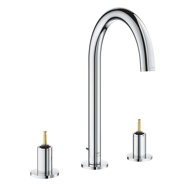 Grohe Grohe Atrio private collection wastafelkraan - L-size - 3gats - opbouw - chroom 20593000