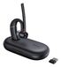 Yealink BH71 Pro Headset Oorhaak Draadloos USB Type-C Bluetooth Zwart