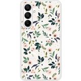 Samsung Galaxy A15 Flowers Verstevigd hoesje met sublimatie bedrukking
