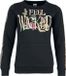 Wicked I Fell Wicked Dames Sweatshirts - zwart - XXL
