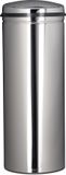 Relaxdays Prullenbak 50 liter met Sensor - RVS - Rond - 80 x 30 cm
