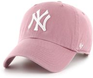 47 Baseball Cap Clean Up New York Yankees Mauve One Size