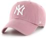 47 Baseball Cap Clean Up New York Yankees Mauve One Size