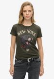 Superdry Tattoo jaren 90 T-shirt met print Dames T-shirts