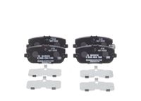Bosch BP1136 Remblokken - achteras - ECE-R90 certificering - vier remblokken per set