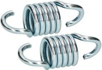 KOTARBAU® 2 stuks Schommelveer, Veer voor Hangmat, 7 mm, Verzinkt Staal, 6 Windingen, Zilver, Hangstoel Veer, Hangstoelveer, Trekveer met Haken, Hangmat trekveer