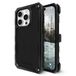 Pelican Shield Black - iPhone 15 Pro Max Hoesje 6,7 inch [Compatibel met MagSafe] [21FT Militaire Grade Drop Protection] Robuuste magnetische opladen Telefoon Case Cover met Riemclip Holster Kickstand