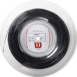 Wilson Revolve 12.2 M Enkele Tennissnaar Zwart 1.30 mm