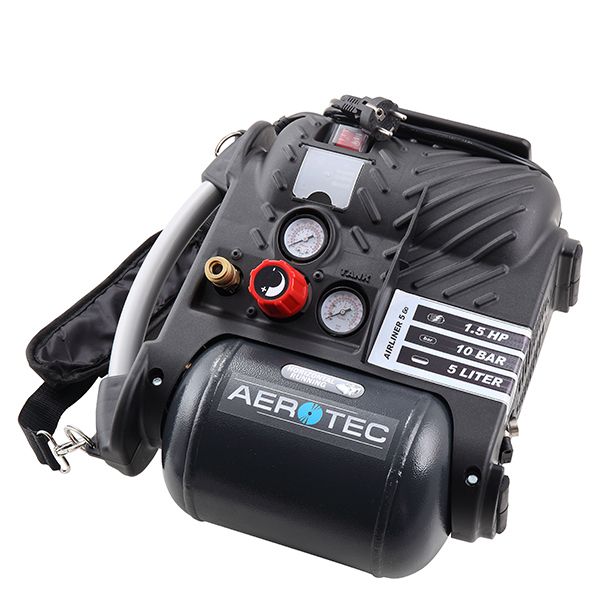 AeroTEC Airliner 5 GO Air Compressor - 1100W - 5L - 200 l/min