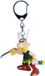 Plastoy Asterix & Obelix: Asterix Houdt zwaard vast - speelfiguurtje met sleutelhanger - 6cm
